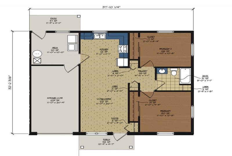 Floor Plans Cameron Senior Patio Homes Living Community