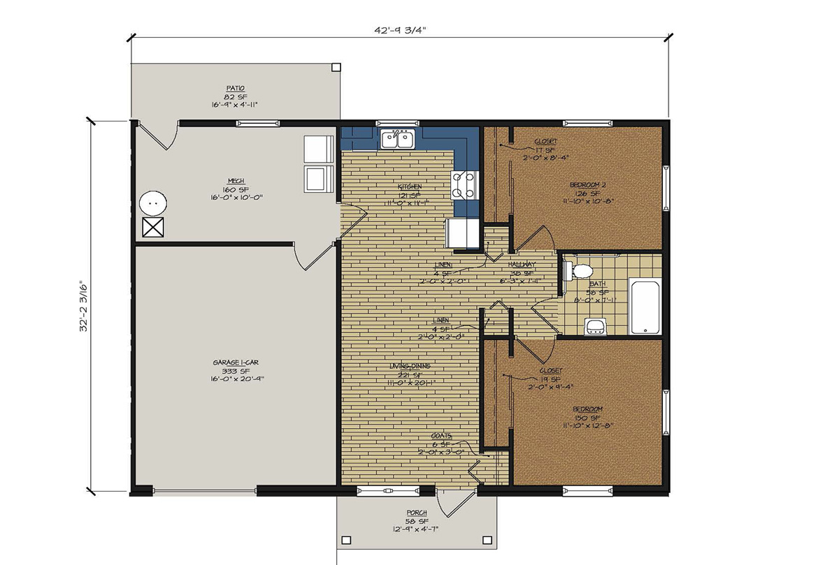 Floor Plans Cameron Senior Patio Homes Living Community